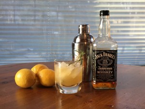 Rosemary Whiskey Sour